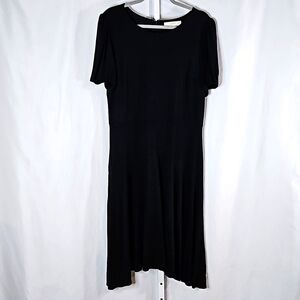 Loft Black Dress Size 16